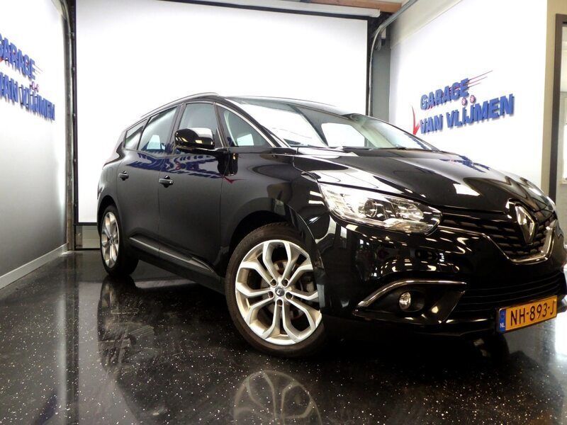 Zwart Gebruikt 2017 Renault Grand Scénic IV Zen MPV | € 12.800 (Eerlijke prijs) - Afbeelding 1/4