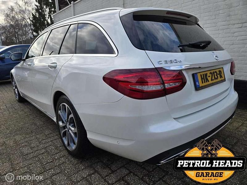 Occasion Mercedes C350e Edition 211 PK (155 kW) 2015 Wit Stationwagen
