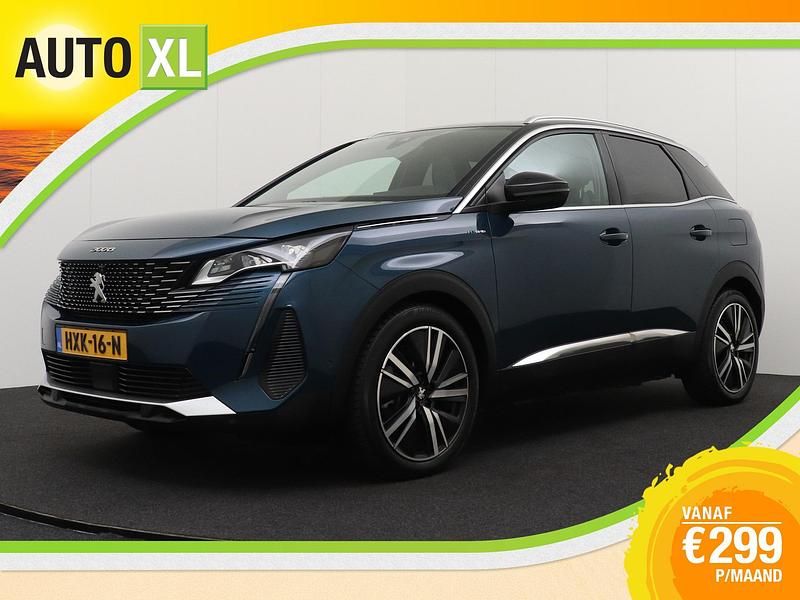 Blauw Gebruikt 2021 Peugeot 3008 GT SUV | € 22.940 (Goede deal) - Afbeelding 1/4