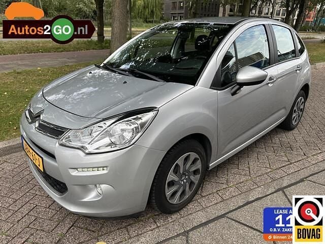 Grijs Gebruikt 2015 Citroën C3 PureTech Hatchback | € 6.750 (Eerlijke prijs) - Afbeelding 1/4