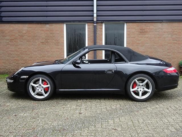 Occasion Porsche 911 Carrera Cabriolet 2005 Zwart Cabriolet