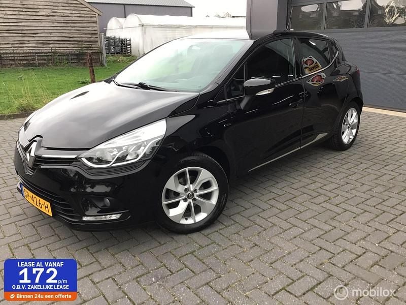 Zwart Gebruikt 2018 Renault Clio IV LIMITED Hatchback | € 11.450 (Iets duurder) - Afbeelding 1/4