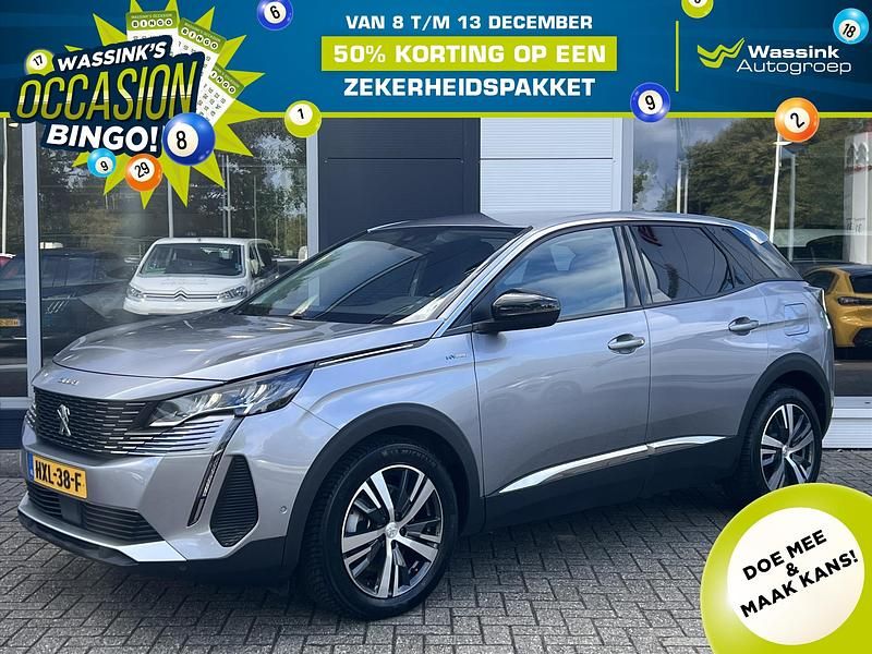 Grijs Gebruikt 2021 Peugeot 3008 Allure SUV | € 24.835 (Eerlijke prijs) - Afbeelding 1/4