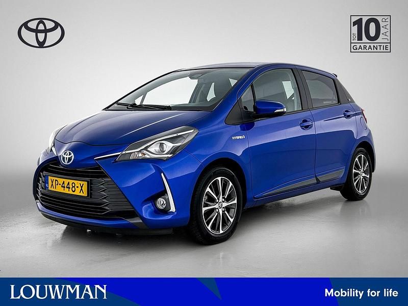 Blauw Gebruikt 2019 Toyota Yaris Hybrid Hatchback | € 16.445 (Eerlijke prijs) - Afbeelding 1/4
