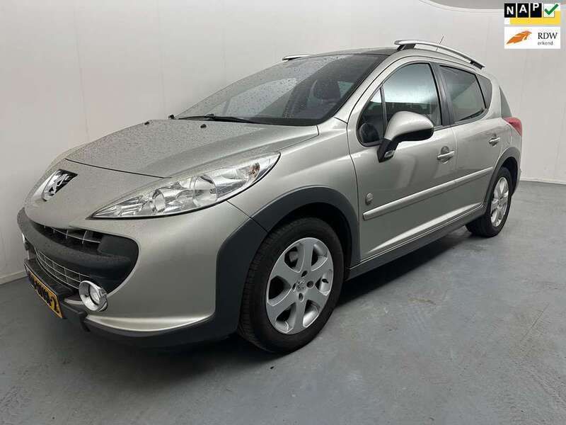 Grijs Gebruikt 2009 Peugeot 207 Outdoor Outdoor Stationwagen | € 3.800 (Eerlijke prijs) - Afbeelding 1/4