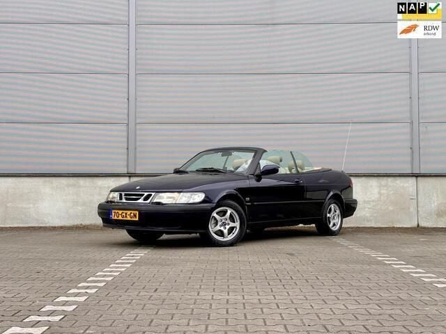 Blauw Gebruikt 2001 Saab 9-3 Cabriolet Cabriolet | € 2.950 (Duur) - Afbeelding 1/4