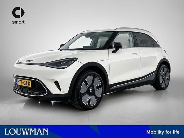 Wit metallic Nieuw 2025 Smart #1 Edition #1 SUV | € 35.945 (Goede deal) - Afbeelding 1/4