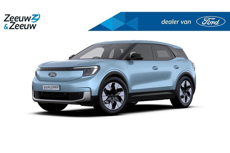 Arctic blue Nieuw 2026 Ford Explorer Extended Range SUV | € 46.350 (Eerlijke prijs) - Afbeelding 1/4