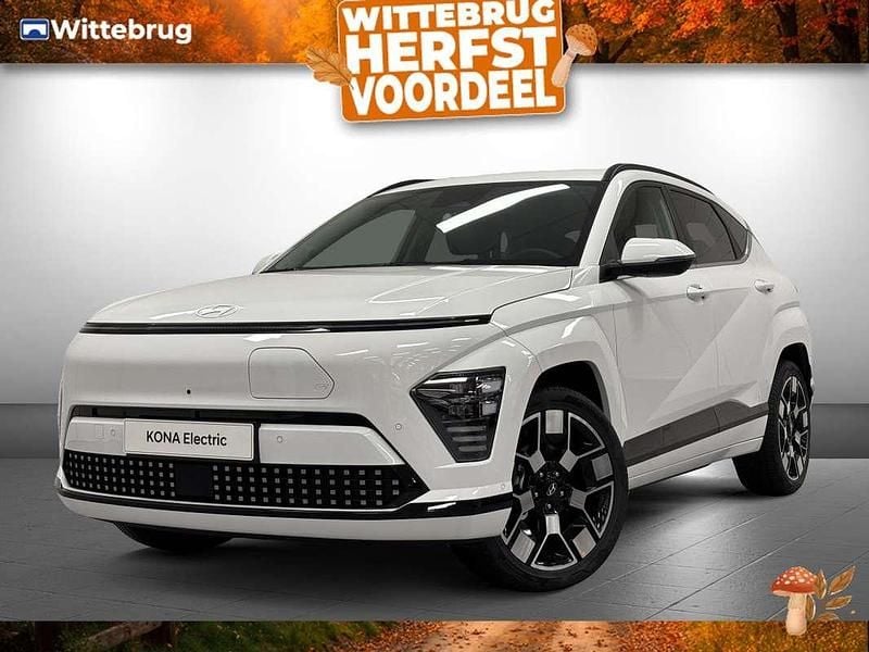 Wit Nieuw 2025 Hyundai Kona Premium SUV | € 38.990 (Goede deal) - Afbeelding 1/3