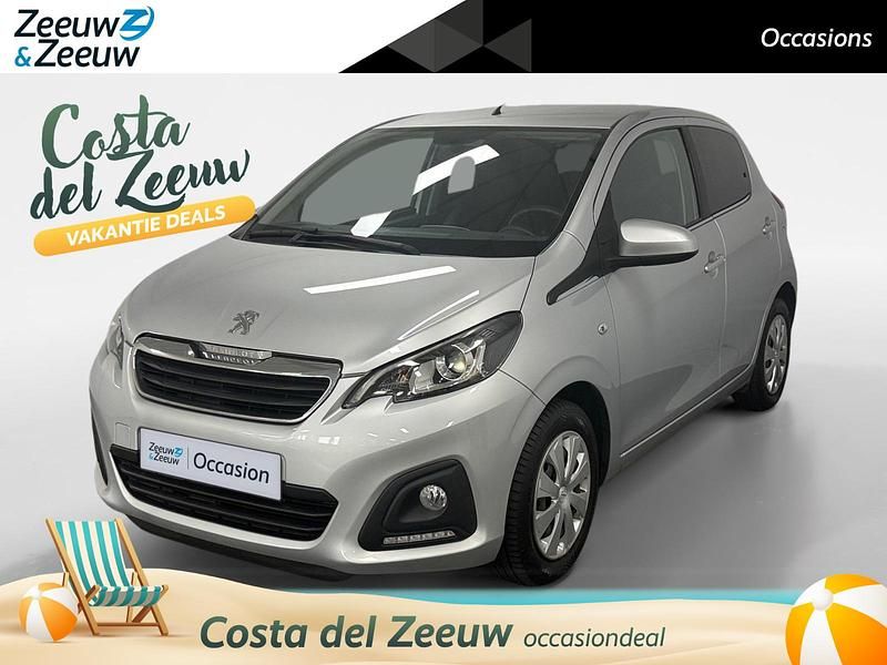 Grijs Gebruikt 2015 Peugeot 108 Active Hatchback | € 7.935 (Eerlijke prijs) - Afbeelding 1/4