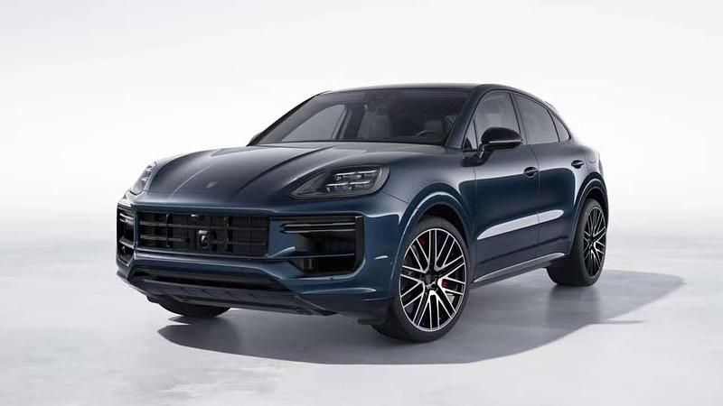 Blauw, metallic lak Nieuw 2025 Porsche Cayenne Turbo SUV | € 245.900 - Afbeelding 1/4