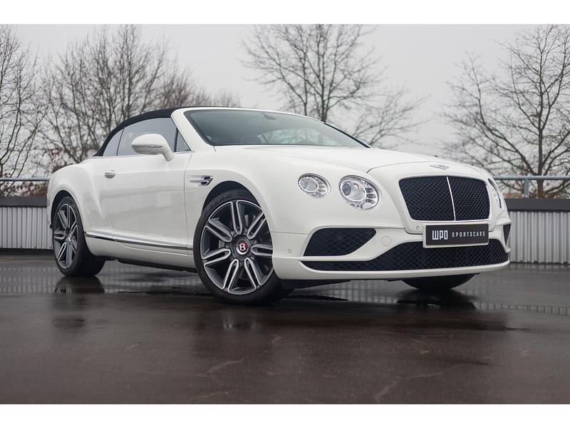 Wit (metallic) Gebruikt 2017 Bentley Continental GT Convertible Cabriolet | € 119.950 - Afbeelding 1/4