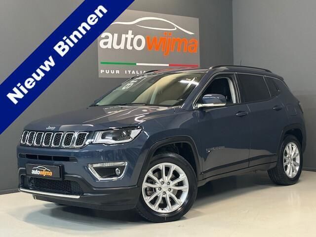 Blauw, metallic lak Gebruikt 2020 Jeep Compass Limited SUV | € 22.950 (Super prijs) - Afbeelding 1/4