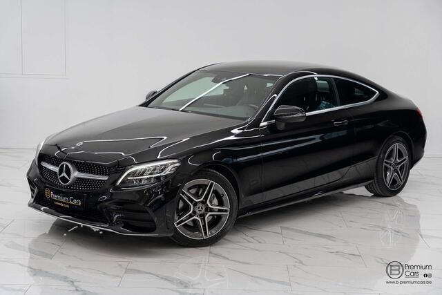 Occasion Mercedes C180 AMG 156 PK (114 kW) 2019 Zwart Coupé