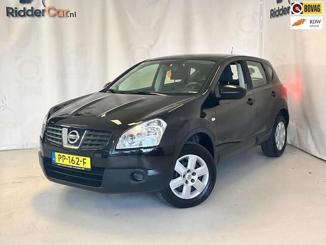 Zwart Gebruikt 2009 Nissan Qashqai Visia SUV | € 3.999 (Goede deal) - Afbeelding 1/4