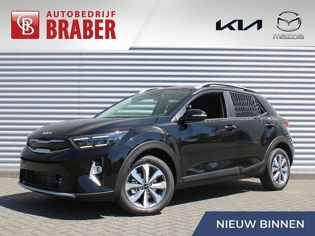 Zwart, metallic lak Nieuw 2025 Kia Stonic SUV | € 30.090 (Iets duurder) - Afbeelding 1/4