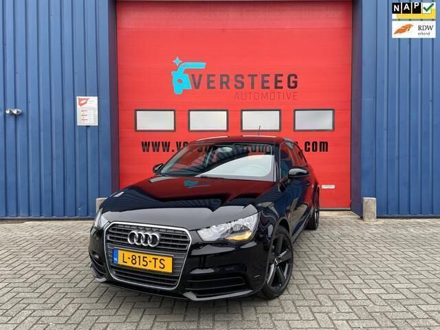 Zwart Gebruikt 2012 Audi A1 Attraction Hatchback | € 6.450 (Goede deal) - Afbeelding 1/4