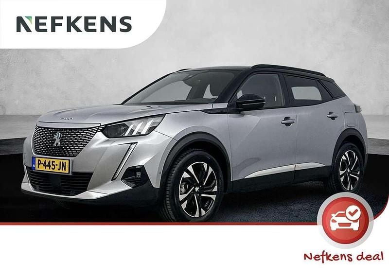 Grijs Gebruikt 2021 Peugeot e-2008 GTi SUV | € 18.725 (Eerlijke prijs) - Afbeelding 1/4