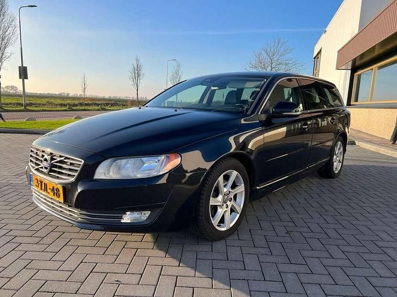 Zwart Gebruikt 2014 Volvo V70 Stationwagen | € 5.995 (Eerlijke prijs) - Afbeelding 1/4