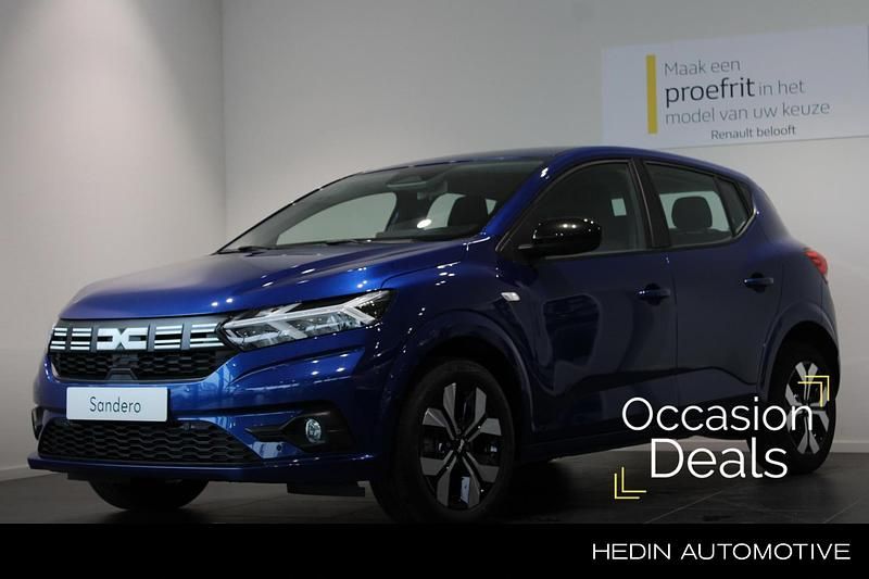 Blauw Occasion 2024 Dacia Sandero Journey Hatchback | € 18.245 (Eerlijke prijs) - Afbeelding 1/4