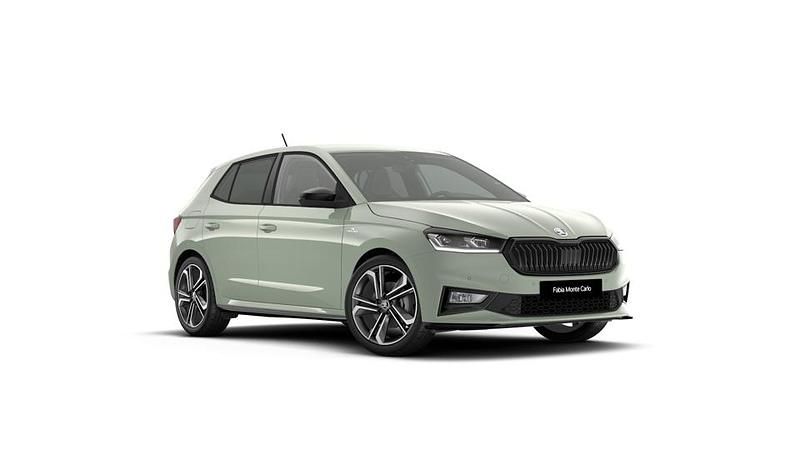 Nieuw Skoda Fabia Monte Carlo 116 PK (85 kW) 2026 Timiano green Hatchback