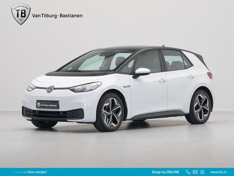 Wit Gebruikt 2022 VW ID.3 Pro Hatchback | € 23.235 (Eerlijke prijs) - Afbeelding 1/4