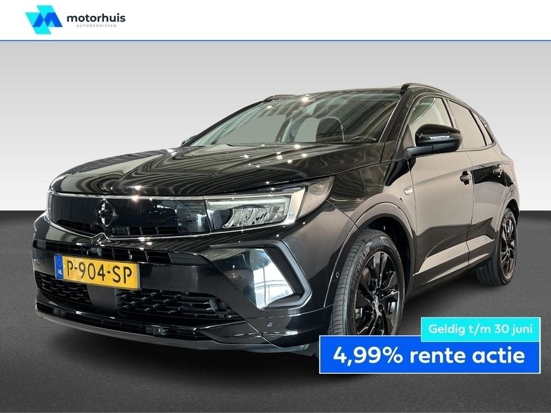 Zwart Gebruikt 2022 Opel Grandland X GS Line SUV | € 24.890 (Eerlijke prijs) - Afbeelding 1/4