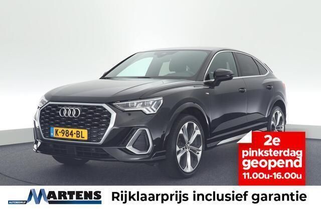 Zwart Gebruikt 2020 Audi Q3 Sportback S-Line SUV | € 37.949 (Eerlijke prijs) - Afbeelding 1/4