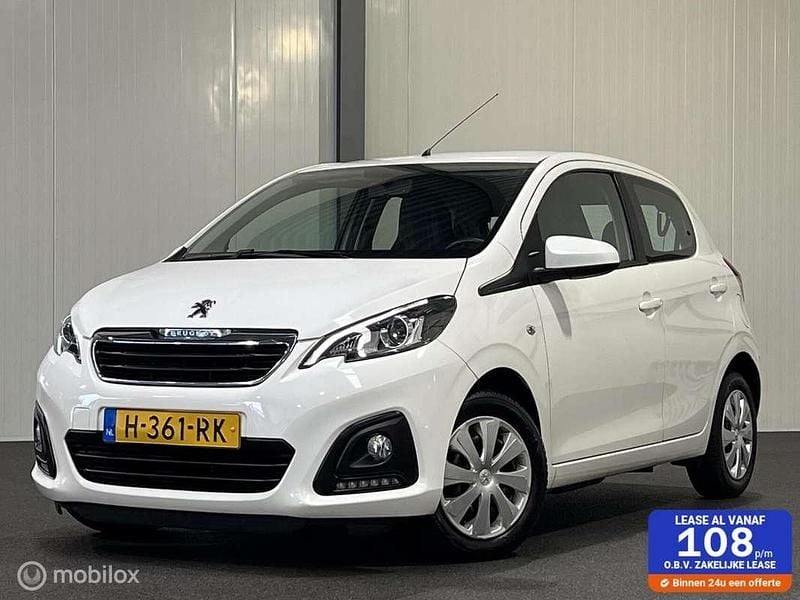 Wit Gebruikt 2020 Peugeot 108 Active Hatchback | € 7.945 (Eerlijke prijs) - Afbeelding 1/3