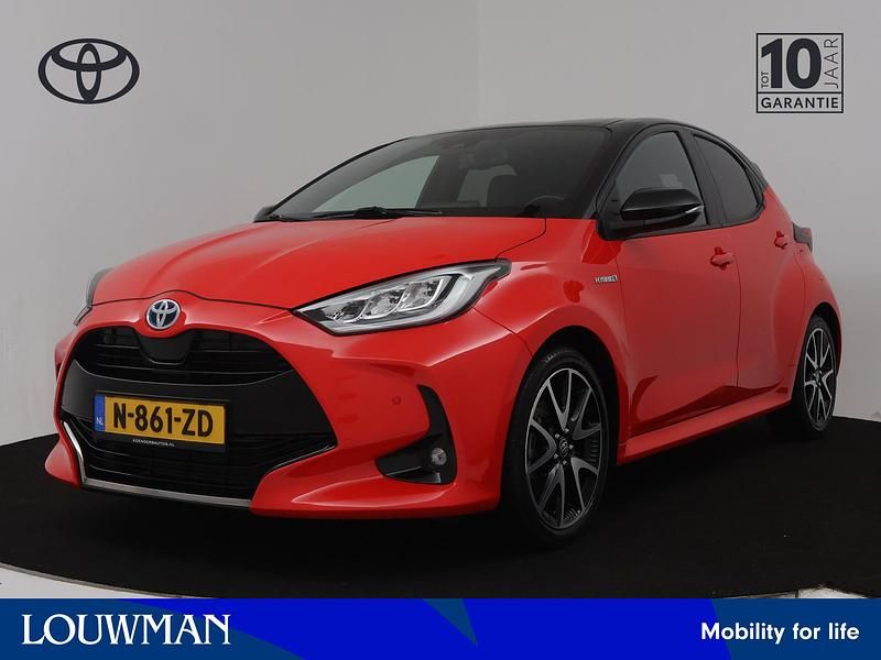 Occasion Toyota Yaris Hybrid Edition 2022 Rood Hatchback