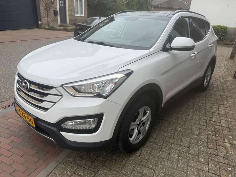 Wit Gebruikt 2015 Hyundai Santa Fe SUV | € 15.740 - Afbeelding 1/4