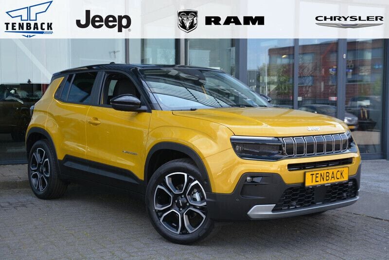 Geel Gebruikt 2023 Jeep Avenger Summit SUV | € 34.950 - Afbeelding 1/4