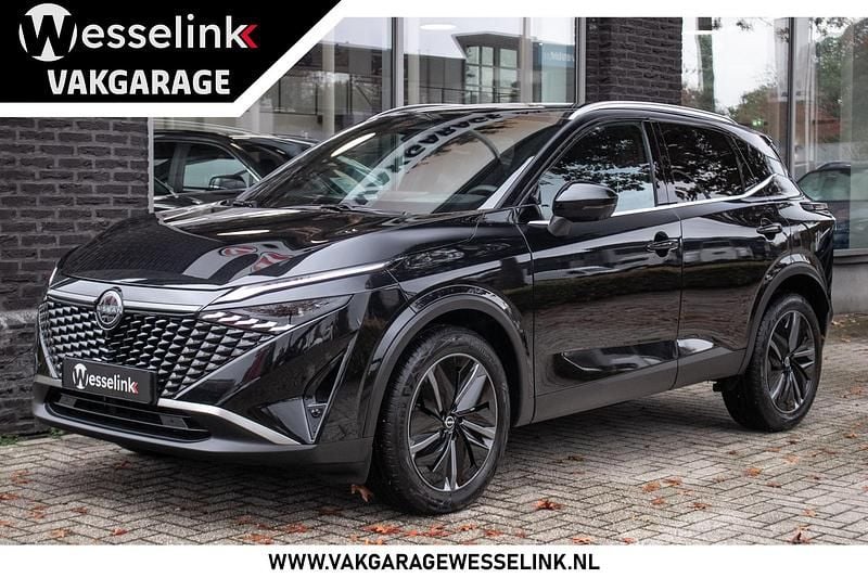 Zwart Gebruikt 2025 Nissan Qashqai Tekna SUV | € 37.700 (Super prijs) - Afbeelding 1/4