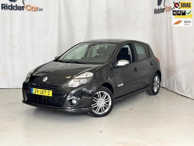Zwart Gebruikt 2009 Renault Clio II GT Hatchback | € 5.799 (Eerlijke prijs) - Afbeelding 1/4