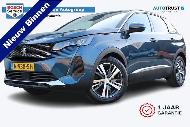 Blauw (metallic) Occasion 2021 Peugeot 3008 SUV | € 17.950 (Eerlijke prijs) - Afbeelding 1/4