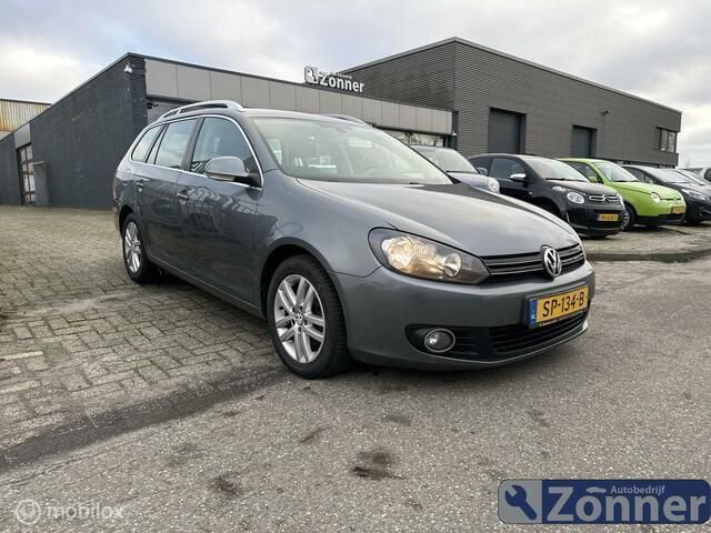 Grijs Gebruikt 2010 VW Golf VI Highline Stationwagen | € 4.450 (Iets duurder) - Afbeelding 1/4