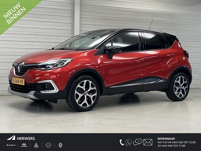 Twotone rouge flamme / noir e Occasion 2019 Renault Captur Intens SUV | € 14.435 (Eerlijke prijs) - Afbeelding 1/4