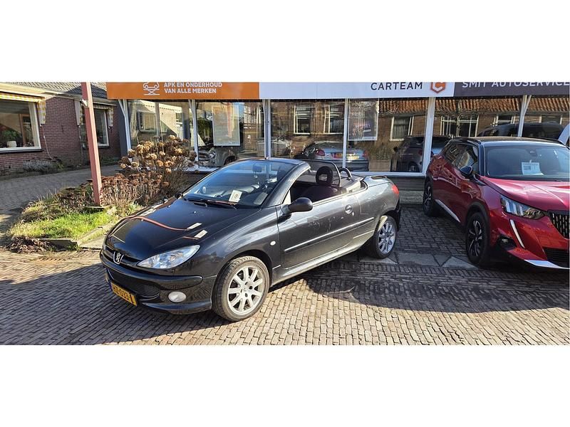 Occasion Peugeot 206 109 PK (80 kW) 2005 Zwart Cabriolet