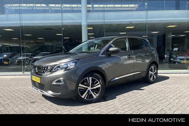 Grijs Gebruikt 2017 Peugeot 3008 Allure SUV | € 16.595 (Eerlijke prijs) - Afbeelding 1/4