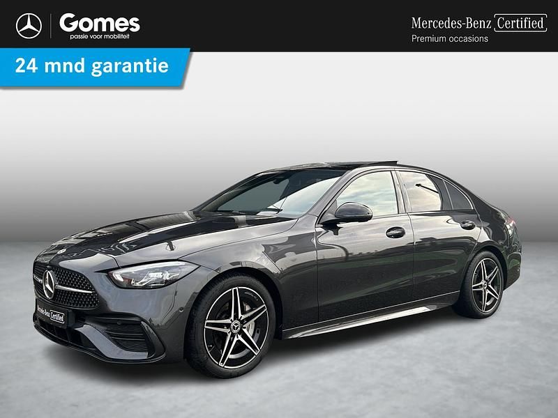 Occasion Mercedes C180 AMG line 170 PK (125 kW) 2024 Grijs Sedan