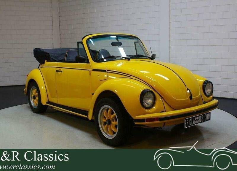 Geelgeel Gebruikt 1974 VW Käfer Cabriolet | € 29.950 - Afbeelding 1/4