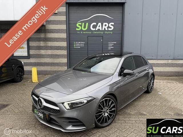 Grijs Gebruikt 2018 Mercedes A250 AMG Hatchback | € 21.950 (Eerlijke prijs) - Afbeelding 1/4