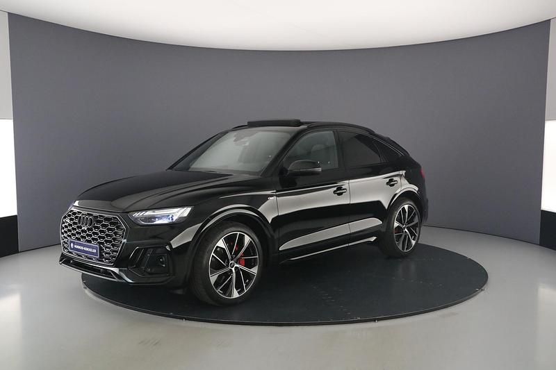 Zwart Nieuw 2025 Audi Q5 Sportback Competition SUV | € 77.830 (Eerlijke prijs) - Afbeelding 1/4