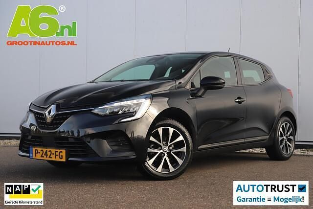Zwart Gebruikt 2022 Renault Clio V Zen Hatchback | € 12.999 (Goede deal) - Afbeelding 1/4