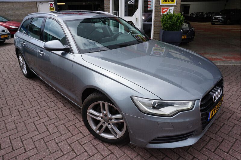 Grijs Gebruikt 2013 Audi A6 Proline Stationwagen | € 13.785 - Afbeelding 1/4