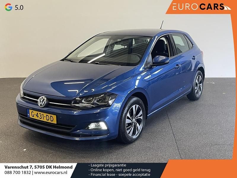 Blauw Gebruikt 2019 VW Polo Comfortline Hatchback | € 12.690 (Goede deal) - Afbeelding 1/4