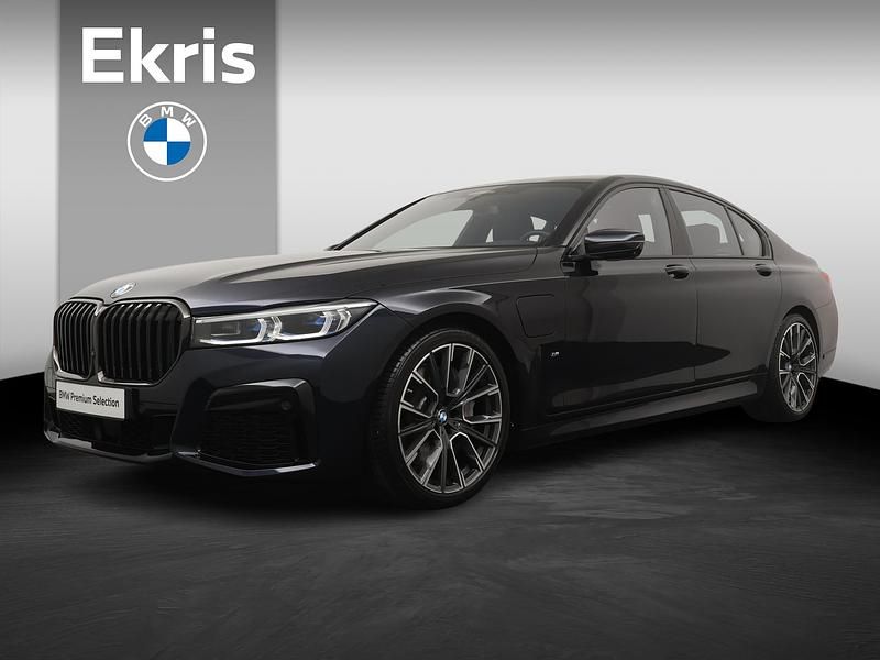 Zwart Gebruikt 2021 BMW 745e Executive Sedan | € 66.900 (Duur) - Afbeelding 1/4