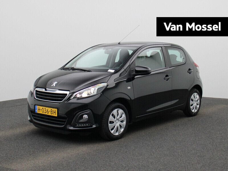 Zwart Gebruikt 2020 Peugeot 108 Active Hatchback | € 10.035 (Eerlijke prijs) - Afbeelding 1/3