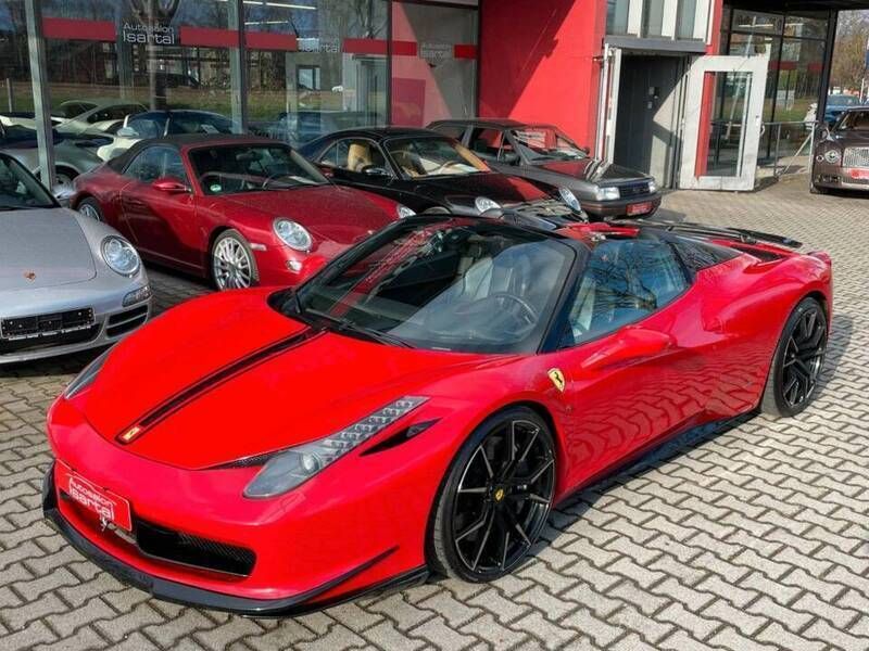 Roodrosso corsa Gebruikt 2014 Ferrari 458 Cabriolet | € 199.900 - Afbeelding 1/4