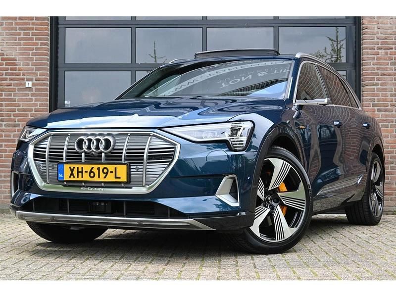 Blauw Occasion 2018 Audi e-tron Advanced Plus SUV | € 20.900 (Super prijs) - Afbeelding 1/4